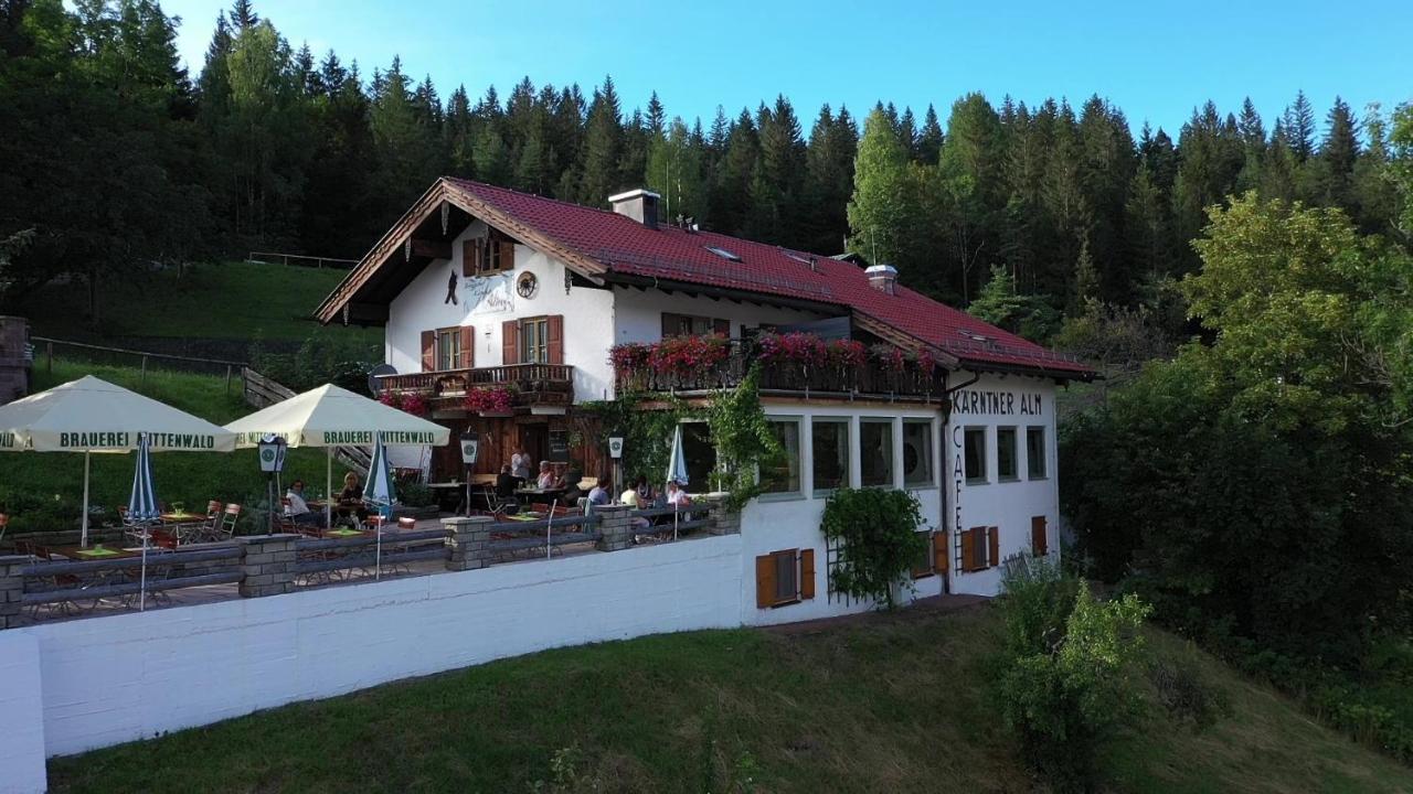 Berggasthof Karntner Alm 호텔 미텐발트 외부 사진
