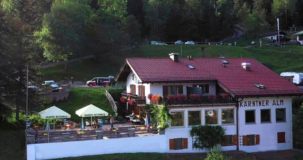 Berggasthof Karntner Alm 호텔 미텐발트 외부 사진